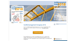 Desktop Screenshot of km-kongress.de