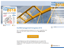 Tablet Screenshot of km-kongress.de